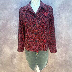 Briggs‎ New York Damask Pattern Jacket